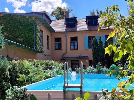 Pool. Holiday Apartment Antik, 34 sqm, 1 Bedroom, max. 3 Persons
