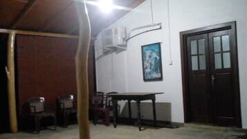 24-inch flat-screen TV with digital channels