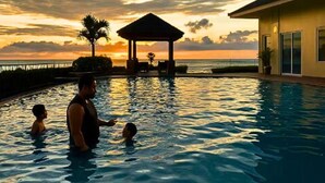 4 outdoor pools - Sea Family Room in Front of US Embassy (Manila)
