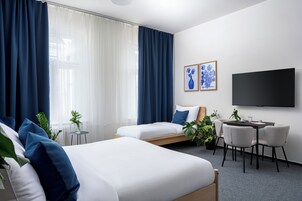 Minibar con artículos gratuitos, cunas gratuitas y wifi gratis