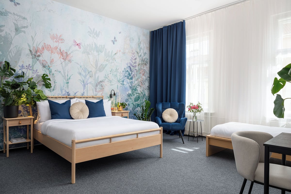 Superior tweepersoonskamer | Een gratis minibar, gratis babybedden, gratis wifi