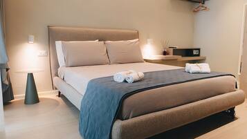 高級開放式套房 | 房內夾萬、遮光窗簾/窗簾、免費 Wi-Fi