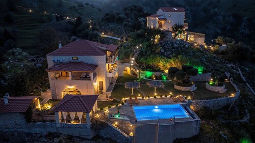 Geroulios Kastro Villa I-Free* Heated Pool&Seaview