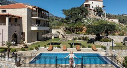 Geroulios Kastro Villa I-Free* Heated Pool&Seaview