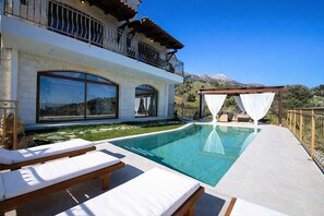 Una piscina riscaldata