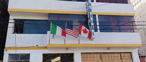 Façade de l’hébergement