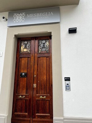 Majoituspaikan julkisivu