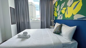 Minibar, blackout curtains, iron/ironing board, free WiFi - Traveller Ark Hotel & Bunks (Kuala Lumpur)