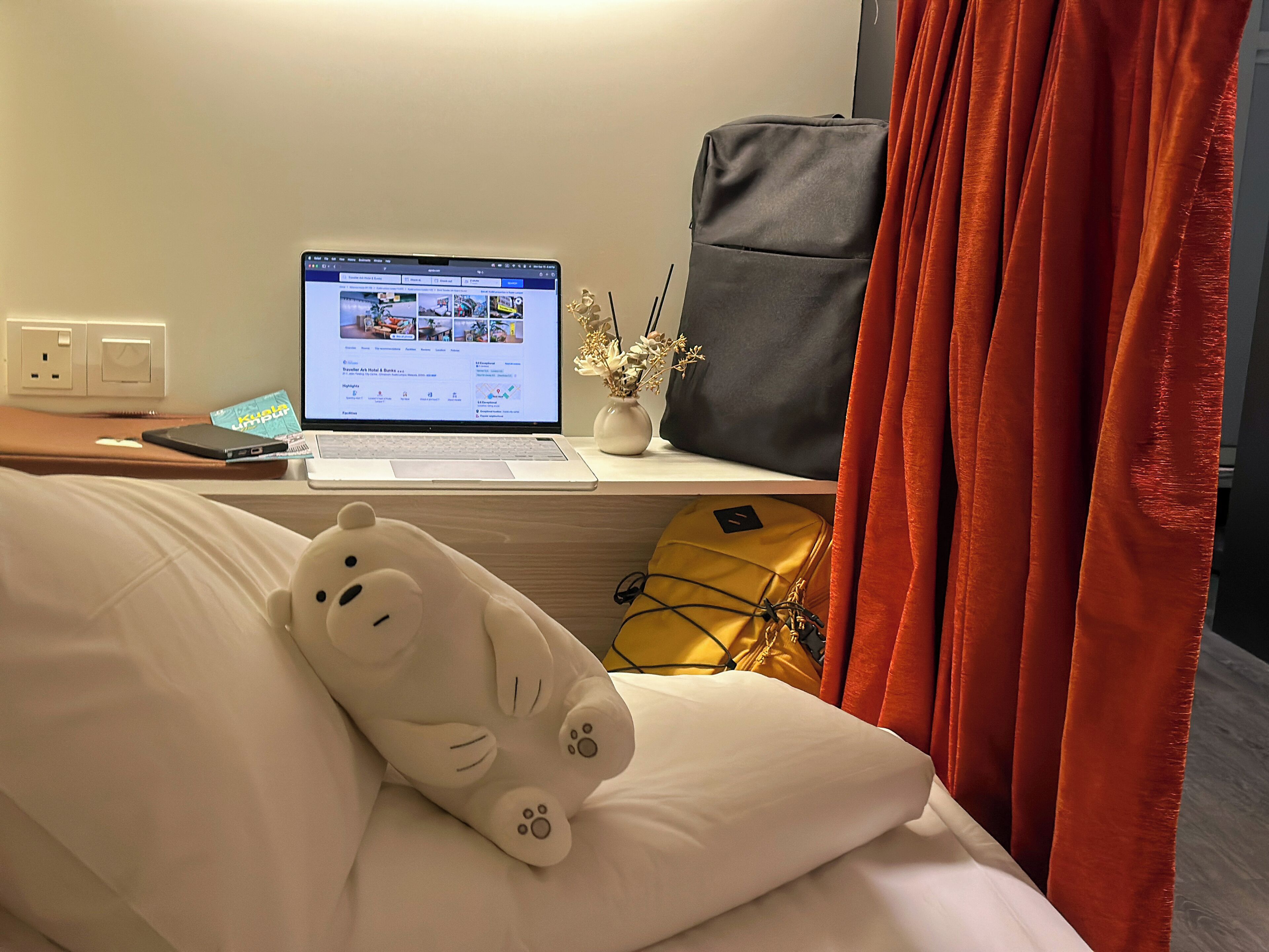 Minibar, blackout drapes, iron/ironing board, free WiFi