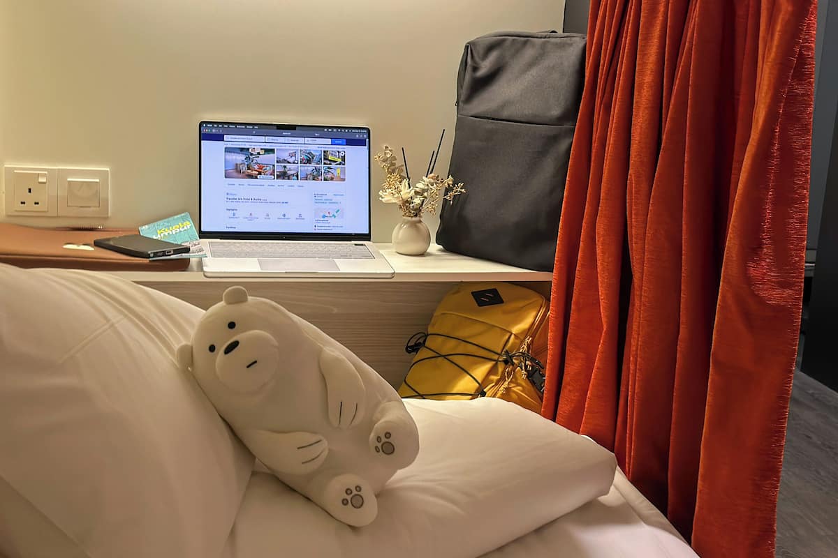 Minibar, blackout drapes, iron/ironing board (on request), WiFi (free)