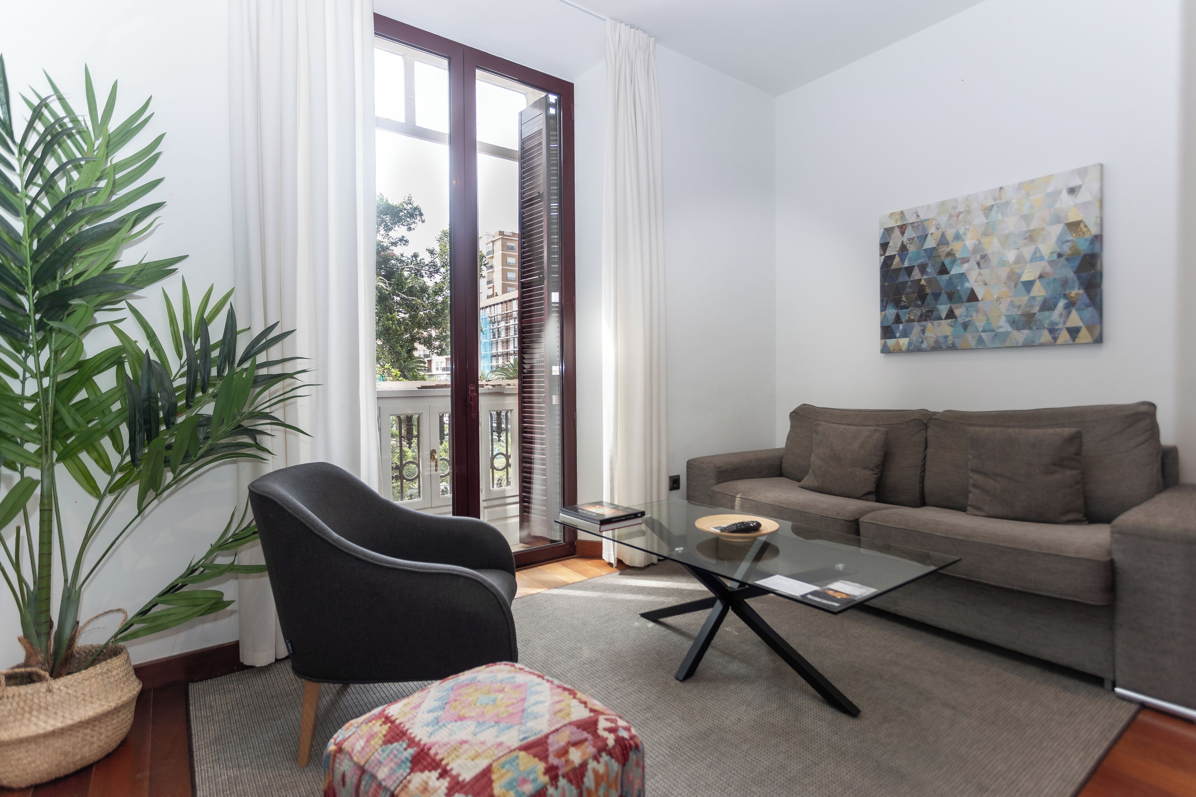 Leilighet – deluxe, 2 soverom | Oppholdsområde