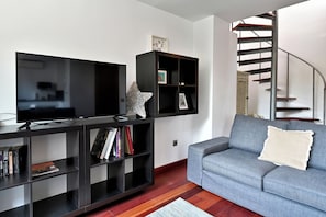 Penthouse, uitzicht op stad | Woonruimte