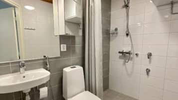Hair dryer, towels