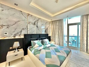 ดีลักซ์อพาร์ทเมนท์, วิวเมือง | ผ้าม่านกันแสง, Wi-Fi ฟรี