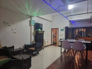 Room, 1 Bedroom, Balcony, City View | Dining - Room-creativitea 1 air Purifier-pet Frie (Chiang Mai)