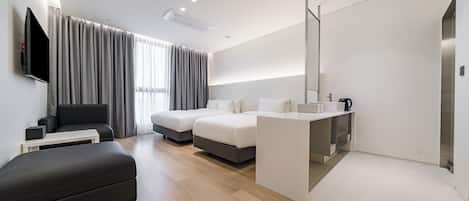 Deluxe-Zweibettzimmer, Stadtblick