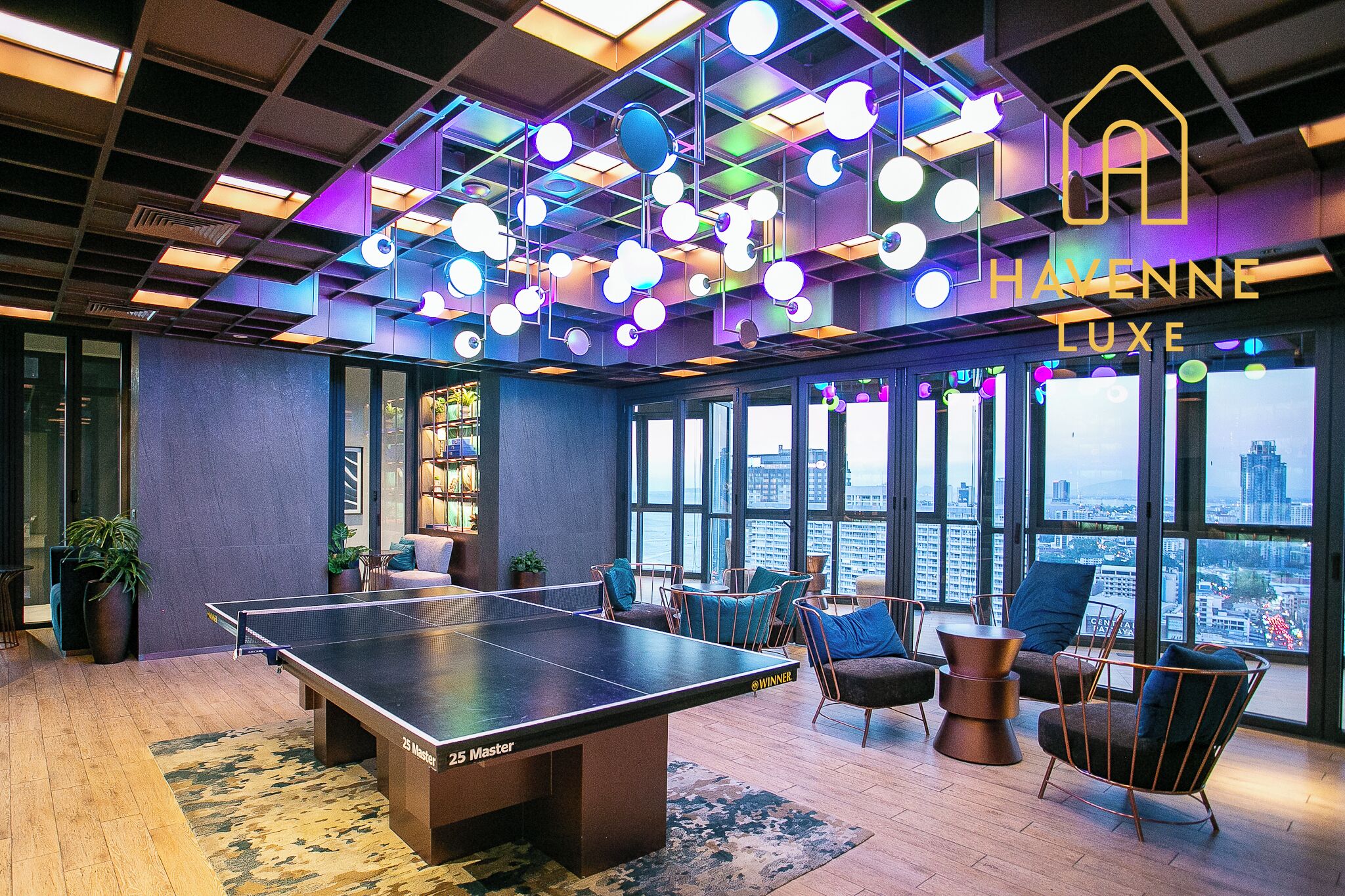 Apartment, 1 Bedroom, Balcony, City View | Games room