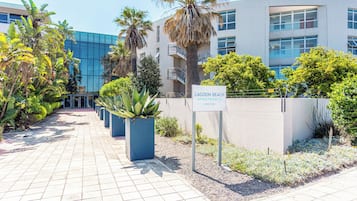 Fassade der Unterkunft