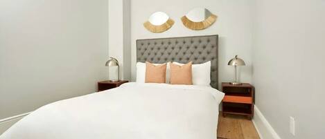 2 bedrooms, iron/ironing board, free WiFi, bed sheets