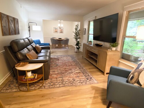 Woodland Retreat w/office 15min to Duke/Durham downtown