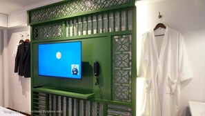 豪華客房, 1 張特大雙人床 | 免費 Wi-Fi、床單