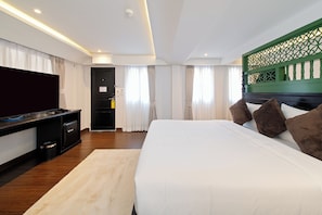 Suite, City View | Free WiFi, bed sheets - Bangluang Boutique Hotel (Bangkok)