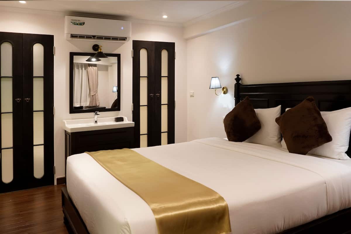 Deluxe kamer, 1 kingsize bed | Gratis wifi, beddengoed