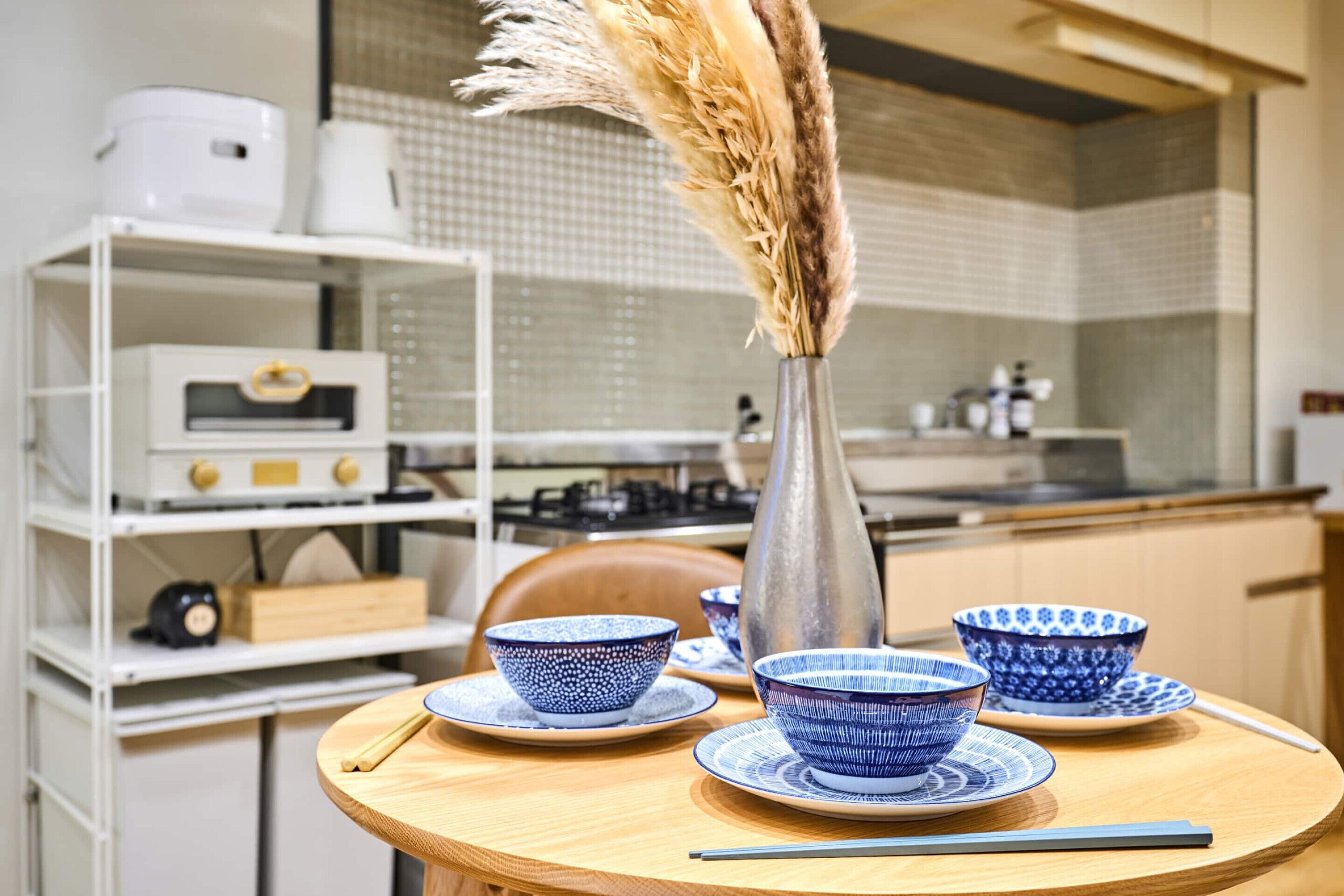 Basic Apartment, Non Smoking, City View (902) | Private kitchen | Full-size fridge, microwave, stovetop, cookware/dishes/utensils