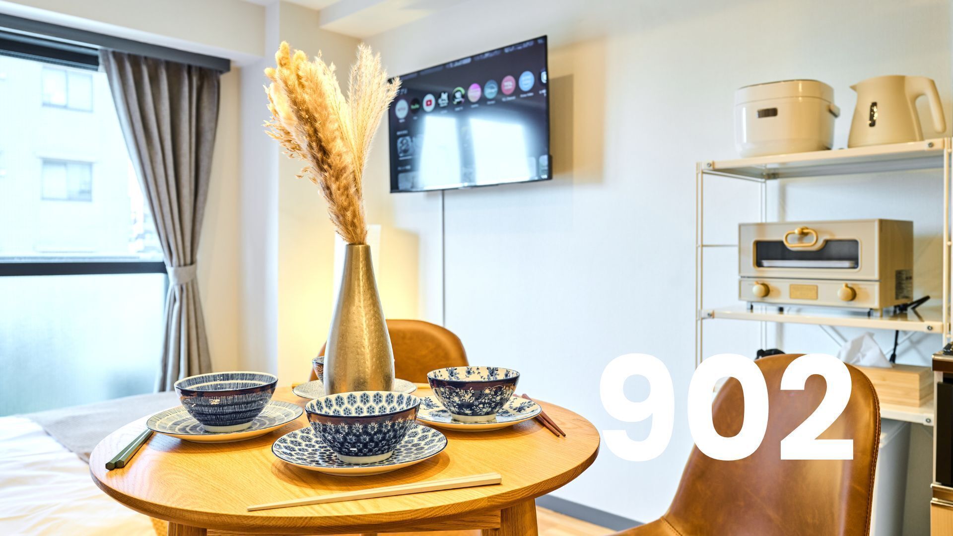 Appartement, non-fumeurs, vue ville (902) | Bureau, rideaux occultants, fer et planche à repasser, Wi-Fi gratuit