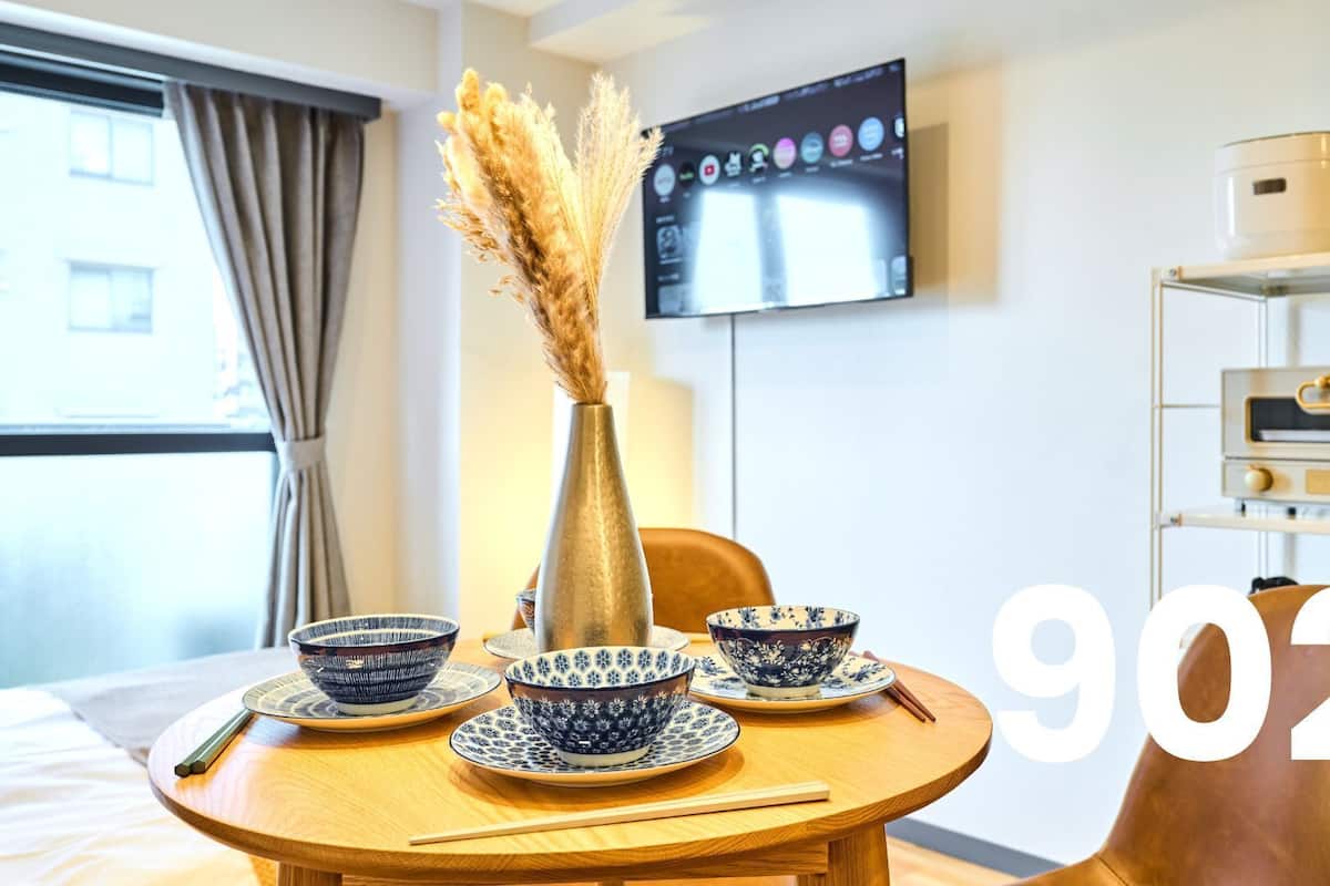 Basic Apartment, Non Smoking, City View (902) | Desk, blackout drapes, iron/ironing board, free WiFi