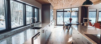 Twin Cottages with Mountain & Lake View