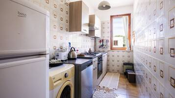 Refrigerador, horno, parrilla de estufa y lavavajillas