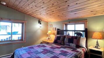 1 makuuhuone, vuodevaatteet