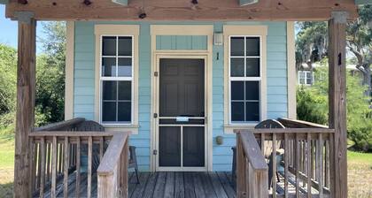 Colorful Waterfront Cabin Rentals on the Braden River near Sarasota, Florida