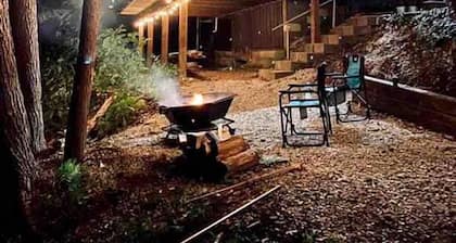 Scenic Retreat: Riverfront Cabin with Large Deck and Fire Pit in Emlenton, Pennsylvania