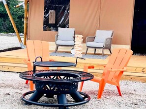 Unclassified image, 2 of 25, button - Outstanding Safari Tent with Jacuzzi and and Beautiful Outdoor and Indoor Living in Florida (Punta Gorda)