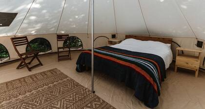 Large and Spacious Double Bell Tents Great for Families in Carson, Washington