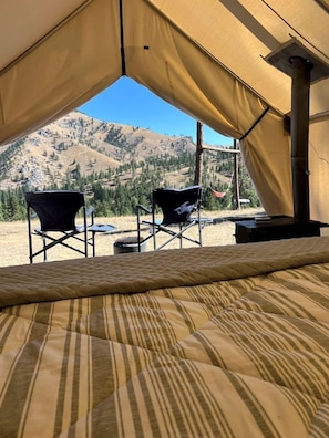 Overnatningsstedets område