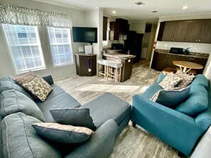 تلفزيون، مدفأة