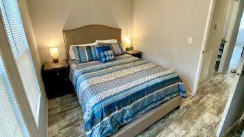 Desk, WiFi, bed sheets