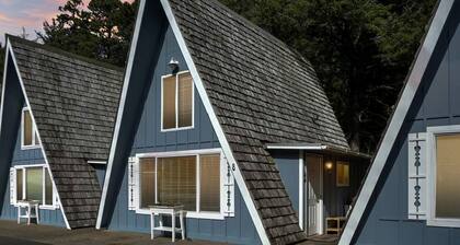 Wonderful A frame Nestled Amidst Trees in Otter Rock, Oregon
