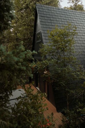 Exterior - Lovely Secluded A-frame with Hot-tub in Sundance, Utah (Sundance)
