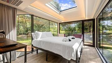 1 slaapkamer, een bureau, wifi, beddengoed