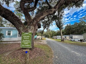 Overnatningsstedets område