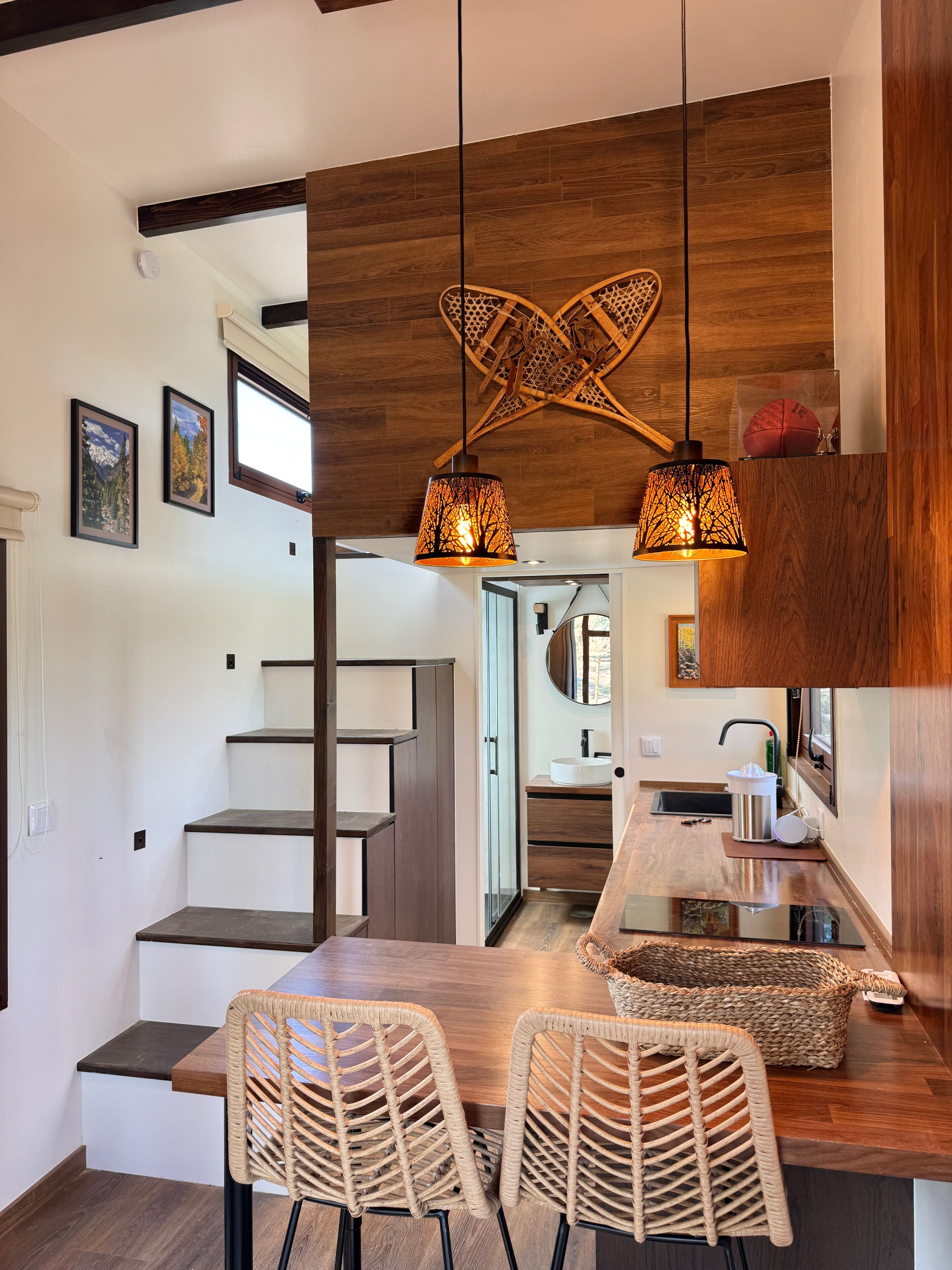 Premier Double Room, Mountain View | Private kitchen | Mini-fridge, microwave, stovetop, espresso maker