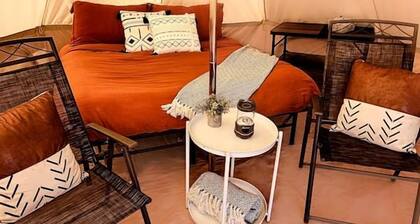 Cozy Romantic Glamping Tent on Secluded Ranch with Breathtaking Night Sky Views in Moab, Utah