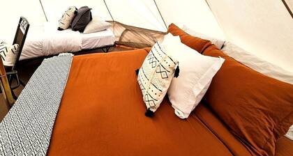 Beautiful Glamping Tent for an Unforgettable Family Escape near Canyonlands National Park in Moab, Utah