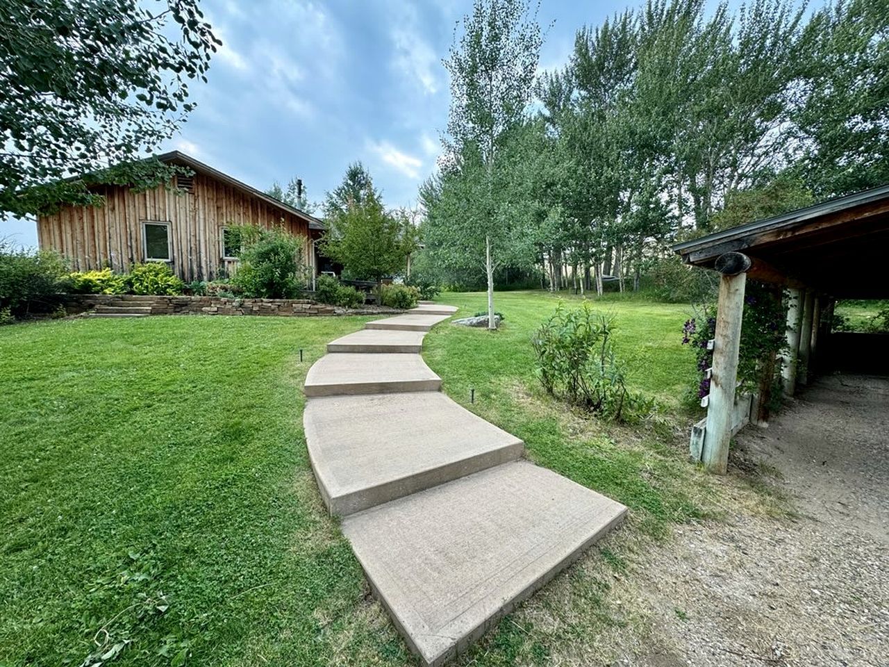 Overnattingsstedets uteområder