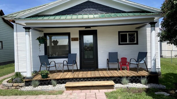 Exterior - Charming Downtown Cottage with Porch & Backyard Retreat near Beaverhead River in Dillon, Montana (Dillon)