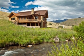 Exterior - Scenic Creekside Lodge with Decks and Madison River Access near Yellowstone, Ennis Montana (Cameron)